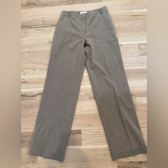 Tibi Refined Wool Tricotine Suiting Rodney Straight Leg - Picture 2 of 9